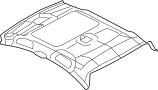 Image of CEILING, TOP. Headliner. image for your 2011 Mazda 6  S Sedan 