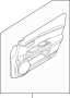 Image of Door Interior Trim Panel image for your 2013 Mazda 6   