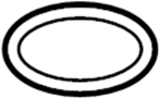 Image of Fuel Pump Tank Seal image for your 1989 Mazda MX-6   