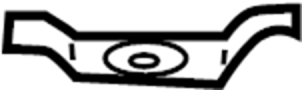 Image of Floor Pan Bracket (Rear) image for your 2021 Mazda 3   