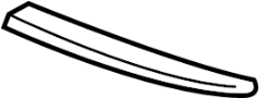 Image of Grille Molding (Left, Upper) image for your 2013 Mazda MX-5 Miata 2.0L M/T Club Convertible 