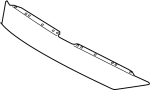Image of Grille Molding (Front, Upper, Lower). Grille Molding. Air. image for your 2011 Mazda CX-9   