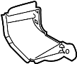 Image of Radiator Support Panel Seal image for your 2017 Mazda 6  Touring Sedan 