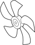 View Engine Cooling Fan Blade Full-Sized Product Image