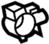 View A/C Refrigerant Line Clip (Upper, Lower) Full-Sized Product Image