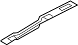 Image of Fender. Seal. (Left, Front, Upper). Fender Filler Panel. image for your 2023 Mazda CX-5   