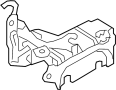 Image of ABS Modulator Bracket image for your 2023 Mazda 3  Preferred Hatchback 