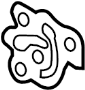 Image of Engine Variable Valve Timing (VVT) Solenoid Gasket image for your 1992 Mazda B2600   