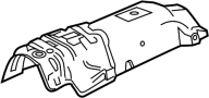 View Floor Pan Heat Shield (Rear) Full-Sized Product Image 1 of 1
