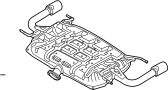 Image of Exhaust Muffler image for your 2004 Mazda MIATA   