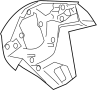 View Steering Wheel Back Cover (Rear, Lower) Full-Sized Product Image 1 of 2