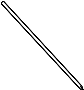 Image of Windshield Wiper Blade Refill (Front) image for your 2015 Mazda CX-5   