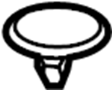 Image of Clip. Fastener. Insulator. Trim. (Lower). Dashboard Panel. image for your Mazda