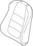 View Seat Back Cushion Cover Full-Sized Product Image 1 of 1