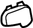 Image of Adjust handle cap. CAP, Lifter Knob. Included with: Order by. image for your 2022 Mazda CX-5  2.5 Turbo Sport Utility 