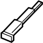 Image of Protector, Roof MLD. (Right). Included with: Roof. image for your Mazda