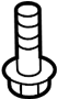 View Bolt. Pan. Floor. (Rear) Full-Sized Product Image