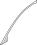Image of Door Reveal Molding (Right, Front, Upper) image for your Mazda