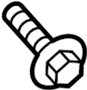 View Fuel Filler Door Bolt Full-Sized Product Image 1 of 10