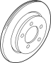 Image of Disc Brake Rotor image for your 2009 Mazda MX-5 Miata  Grand Touring Convertible 