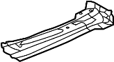 Image of Floor Side Rail (Right, Rear, Upper) image for your Mazda 6