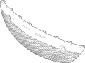 Image of Grille (Front, Lower) image for your 2006 Mazda MX-5 Miata  Club Spec Convertible 