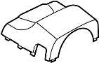 Image of Steering Column Cover (Upper) image for your 2004 Mazda 6 3.0L Duratec V6 A/T S Wagon 