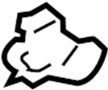 Image of Windshield Washer Hose Clip image for your 2000 Mazda Protege