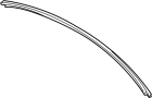 Image of Instrument Panel Weatherstrip (Lower) image for your 2015 Mazda MX-5 Miata 2.0L M/T Club Convertible 