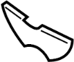 Image of Instrument Panel Trim Panel (Lower) image for your 2004 Mazda 6  S Hatchback 