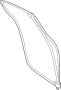 View Door Seal (Rear) Full-Sized Product Image 1 of 1