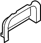 Image of Screen, Door. Shield. (Rear, Lower) image for your 2007 Mazda RX-8   