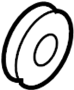 Image of Axle Nut Washer image for your Mazda