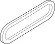 Image of Center High Mount Stop Light Gasket image for your Mazda RX-8