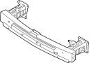 View Bumper Cover Reinforcement (Front) Full-Sized Product Image 1 of 2
