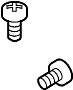 Image of Headlight Mounting Screw image for your 2009 Mazda 5  Touring Mini Passenger Van 