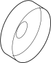 View Engine Water Pump Pulley Full-Sized Product Image 1 of 6