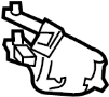 View HVAC Air Inlet Door Actuator (Right) Full-Sized Product Image