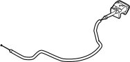 Image of Hood Release Cable image for your 2009 Mazda 6 2.5L Duratec A/T i Sedan 