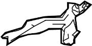 Image of Hood Hinge image for your 1993 Mazda MPV   