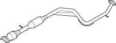 Image of Catalytic Converter image for your 2009 Mazda 5   