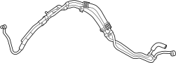 View Hose. Power. Steering. Pressure. Tube.  Full-Sized Product Image