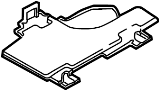 Image of Cover, Under - Dash. (Right) image for your 2010 Mazda 5  Sport Mini Passenger Van 