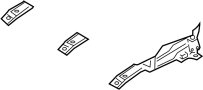 Image of Seat Frame (Rear, Lower) image for your 2015 Mazda 6  Sport Sedan 
