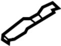 Image of Bracket. REINFORCED. Pillar. (Right, Upper). A Bracket for a body. image for your 2020 Mazda 6  Grand Touring Sedan 