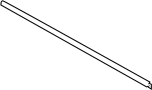 View Door Window Belt Weatherstrip (Left) Full-Sized Product Image 1 of 1