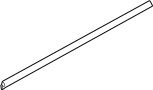 View Door Window Belt Weatherstrip (Right) Full-Sized Product Image
