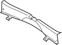 Image of Trunk Trim Scuff Plate (Rear) image for your 2007 Mazda MX-5 Miata   