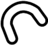 Image of Fuel Tank Vent Hose image for your 2008 Mazda 5 2.3L M/T Sport Mini Passenger Van 