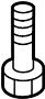 View Exhaust Manifold Bolt (Lower) Full-Sized Product Image 1 of 1